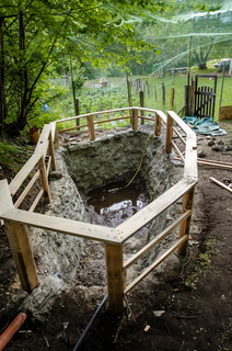 Ringhiera laghetto Irola